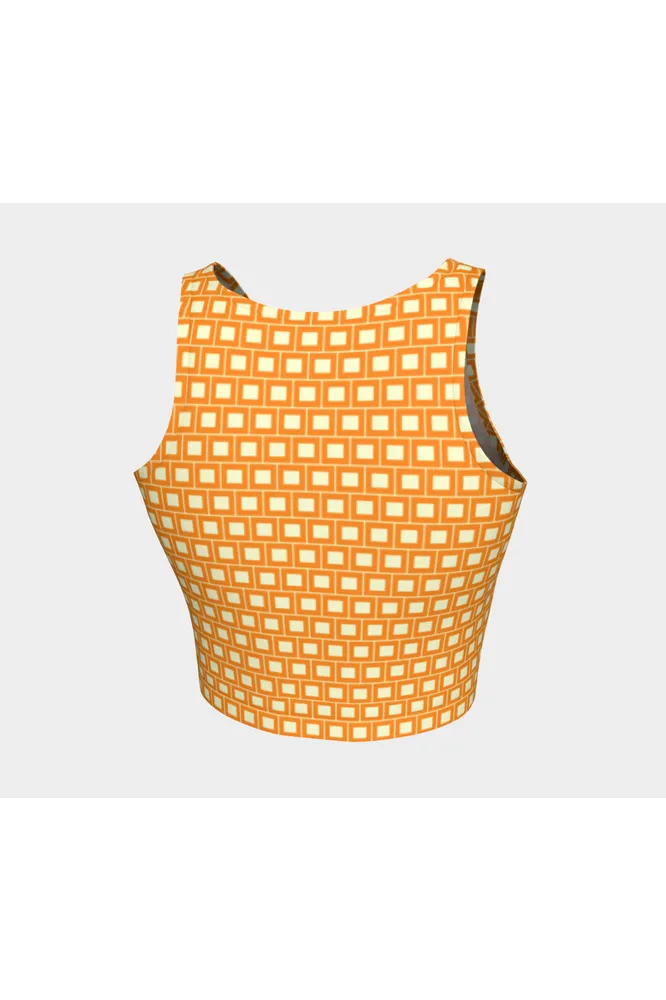 Caramel Bars Athletic Crop Top