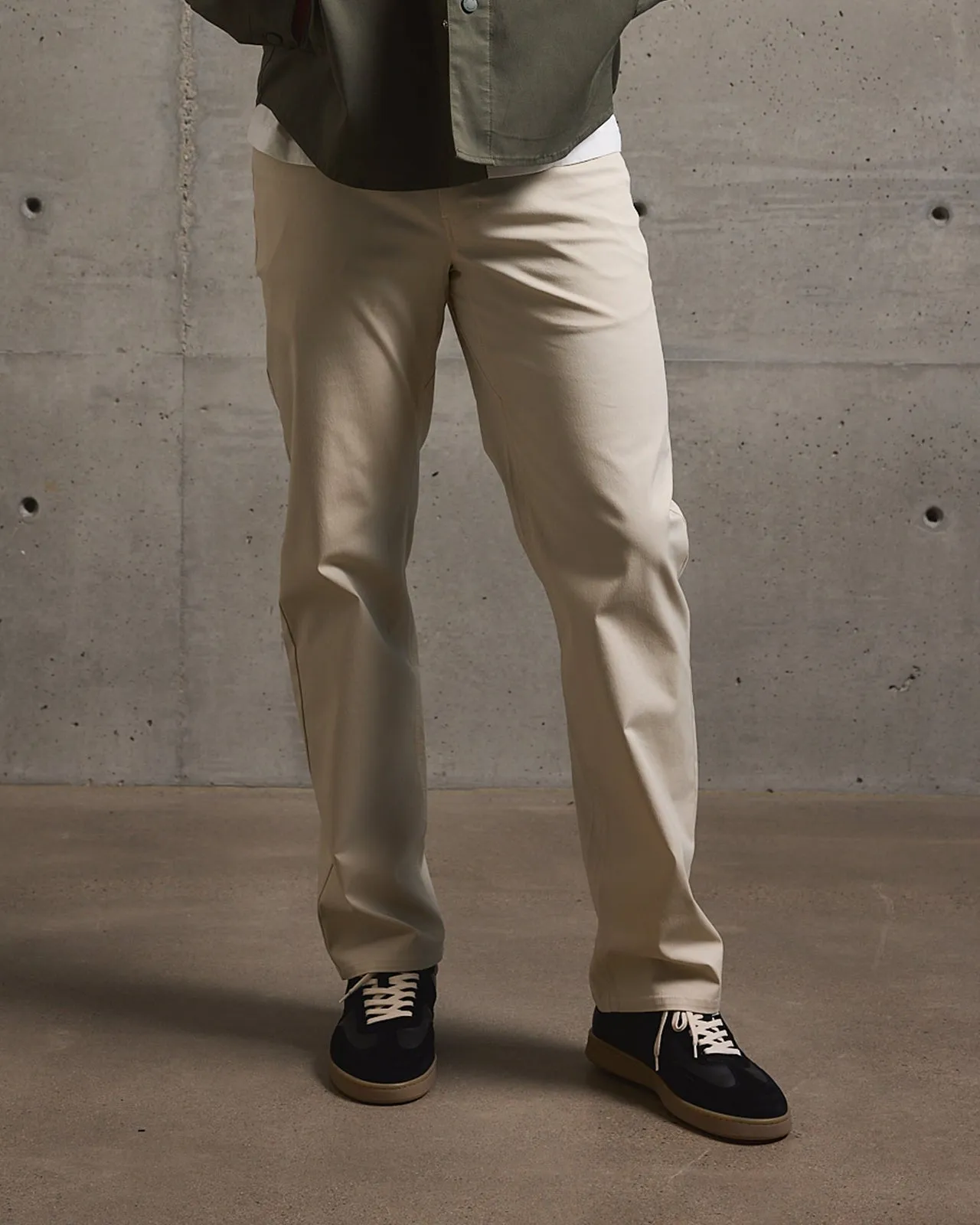 Tenore Twill 5-Pocket Pant - KHAKI